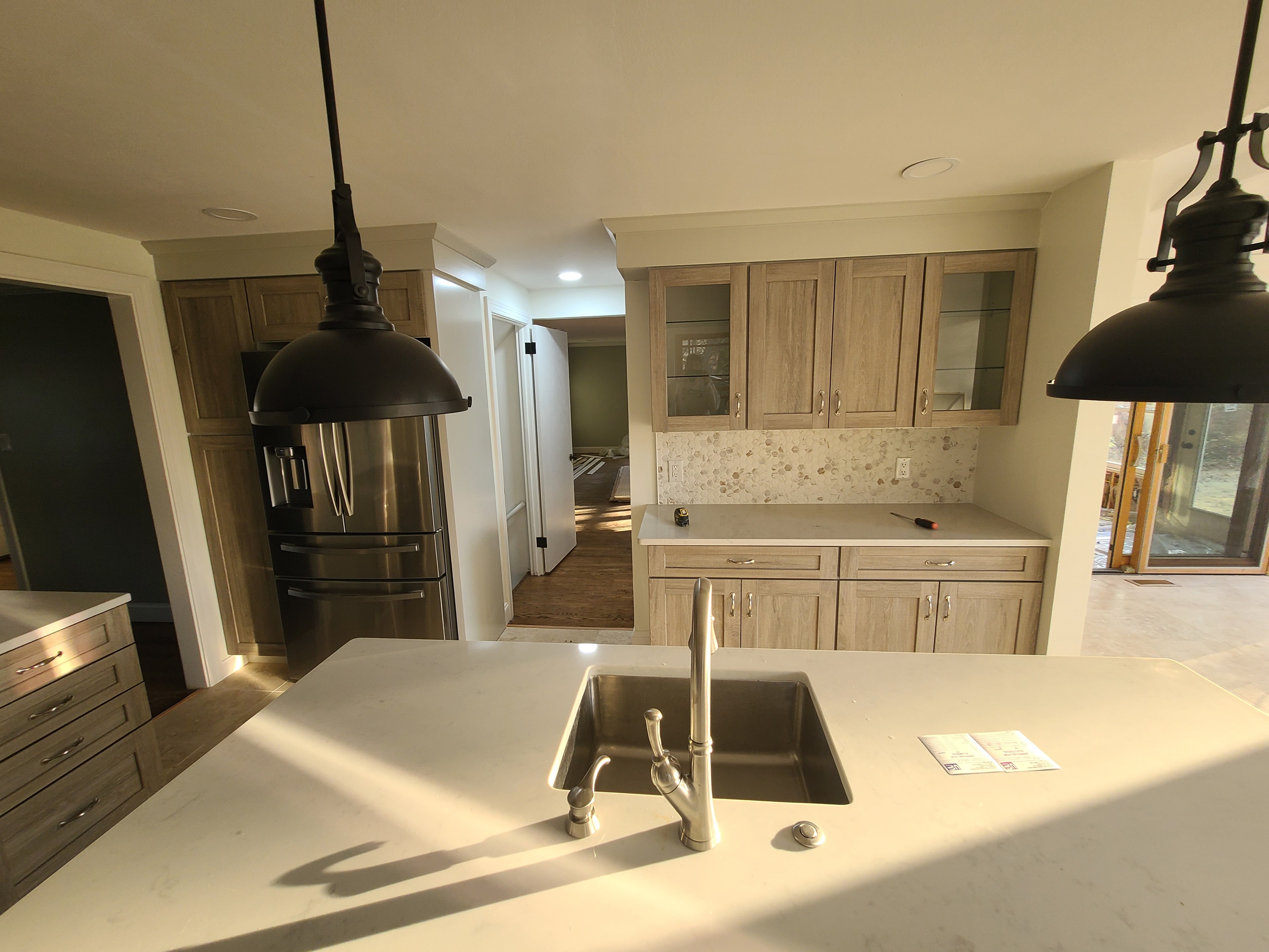 A kitchen made for gathering after remodeling